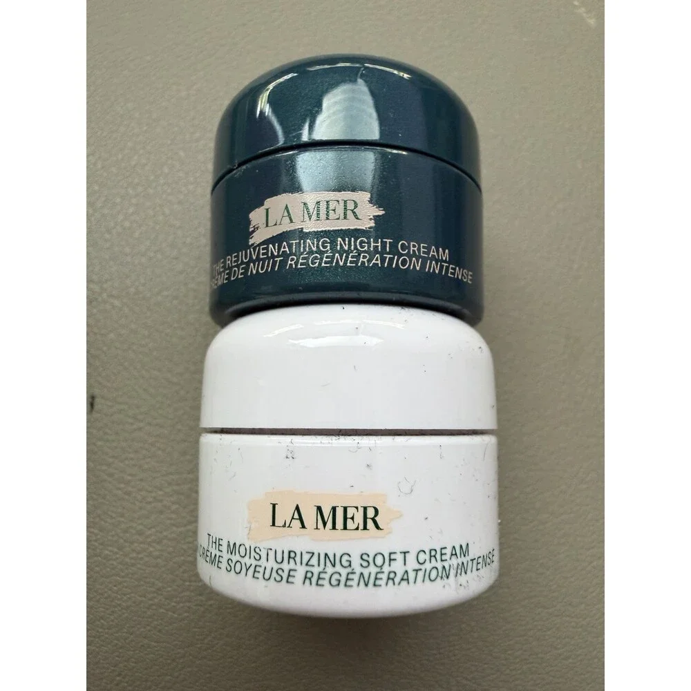 La Mer Travel Size Skin Care Set Cleanser Serum Treatment Lotion Soft Cream